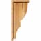 Ekena Millwork Ridgewood Rough Sawn Corbel w/Backplate, Western Red Cedar, 6"W x 10"D x 22"H COR06X10X22RID01RWR - alternate 3
